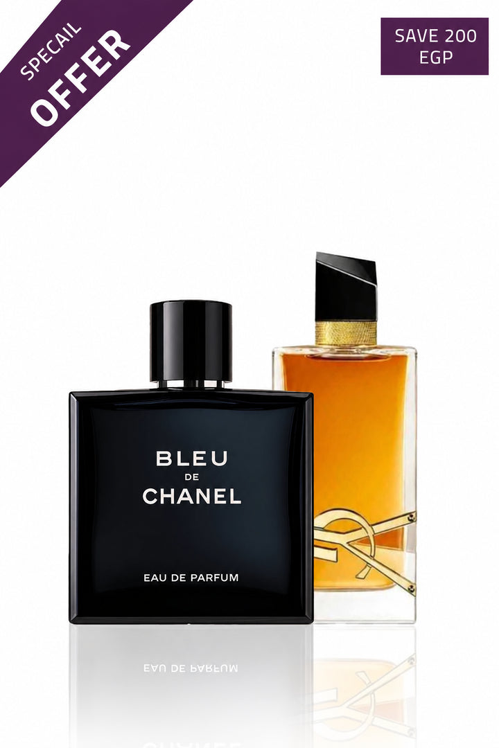 bleu de chanel + Libre Yves Saint Laurent