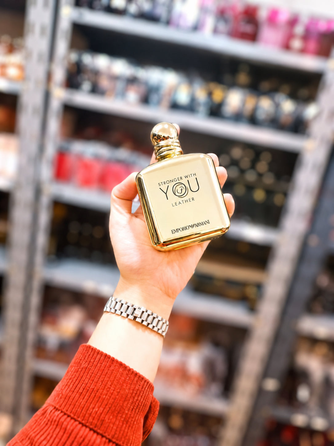 Stronger With You Leather Giorgio Armani للرجال
