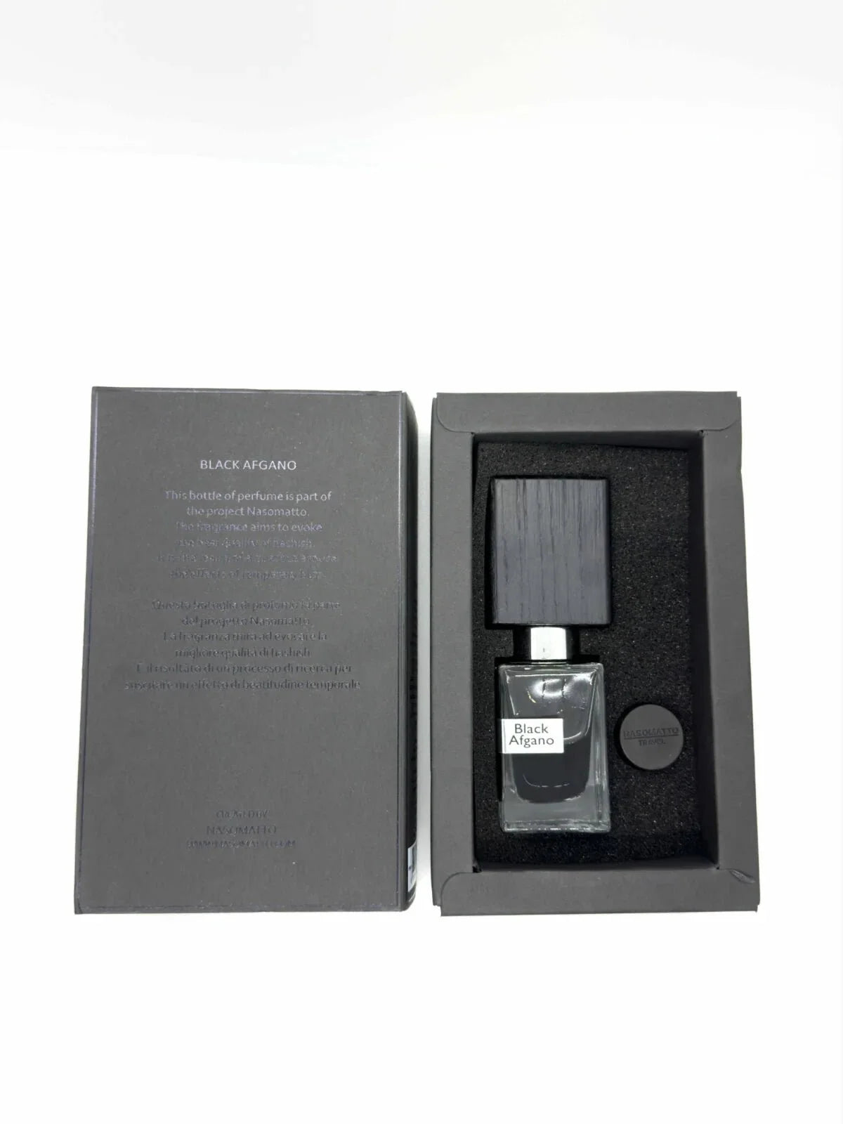 Black Afgano Nasomatto [ sealed master box ] للجنسين