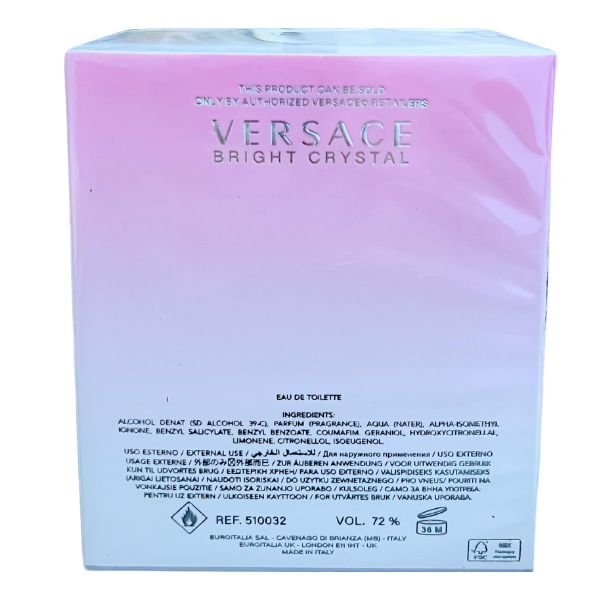 Bright Crystal Versace [ sealed master box ] للنساء