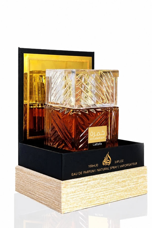 Khamrah Lattafa Perfumes  [sealed master box ]  للجنسين