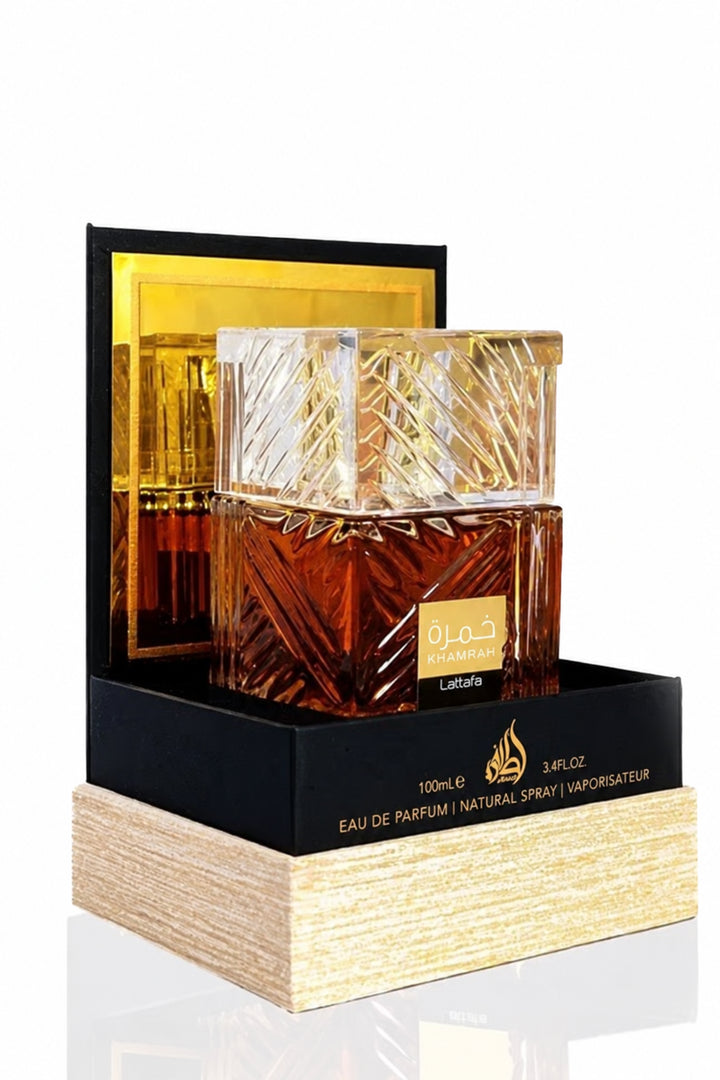 Khamrah Lattafa Perfumes  [sealed master box ]  للجنسين