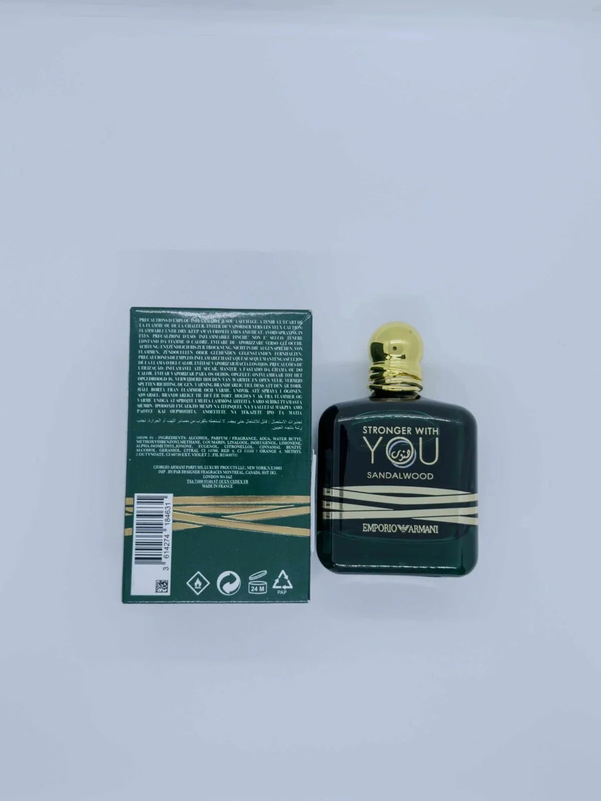 Stronger With You Sandalwood Giorgio Armani 100 ml [ sealed master box ] للجنسين