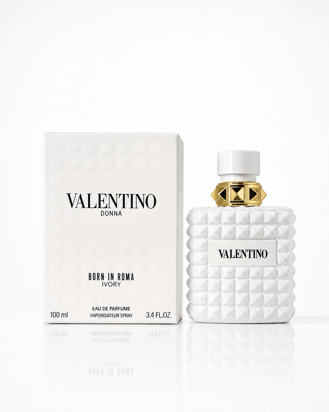 Valentino Donna Born in Roma Ivory [ Master Box ] للنساء
