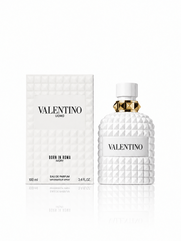 Valentino Uomo Born in Roma Ivory [Master Box ] للرجال